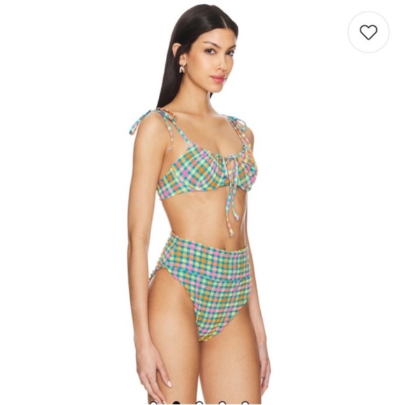 NWT Beach Riot Caitlin Bikini Top - Picture 6 of 10